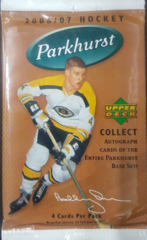 2006/07 Upper Deck Parkhurst Hockey Pack (retail) (4 cards)